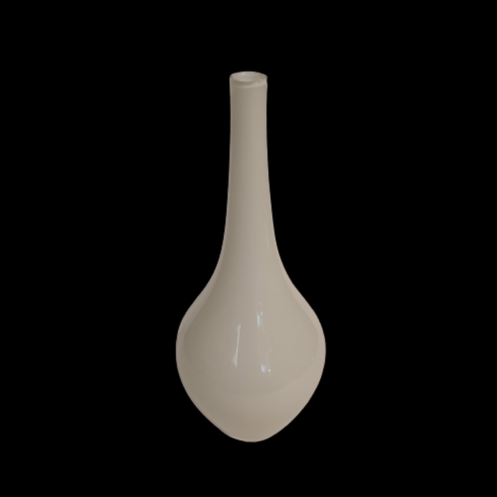 New IKEA Modernist 12" White Salong Vase